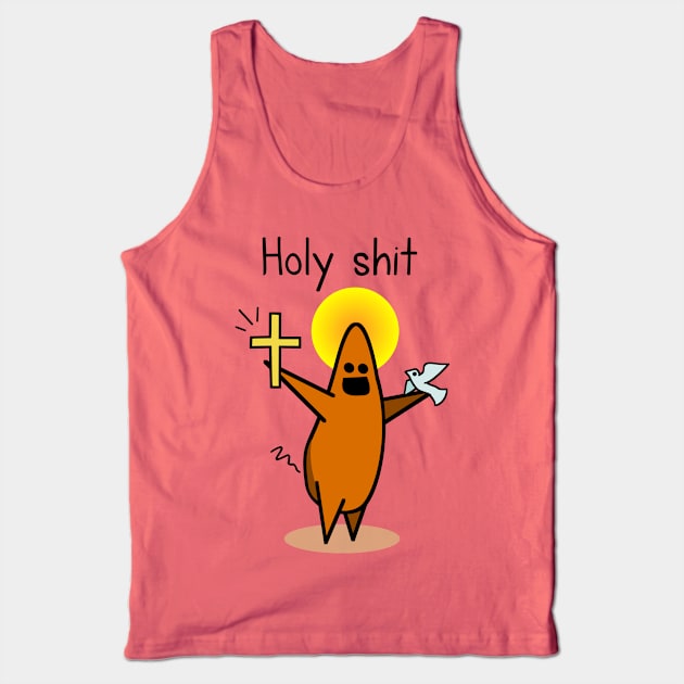 Sacred excrement Tank Top by hungryfatcat